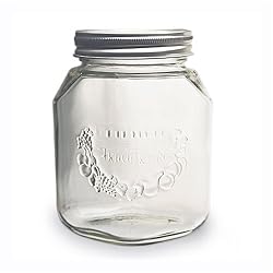 Leifheit Preserving Jar 1.0 L / 4 Cups Set Of 6 Canning Jars - Leifheit 36305