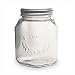 Leifheit Canning Supplies 6 X 1 Liter Glass Preserving Jars