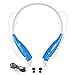 Universal Bluetooth Neckband Headphones S Gear -HV-Digitial 800 Wireless Headset Sweatproof Running Gym Exercise Stereo Earphones Noise Cancelling Earbuds Cordless SKYBLUE