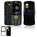 Black Solid Snap-On Cover Hard Case Cell Phone Protector for Samsung Gravity SGH-T459