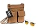 Goson® Genuine Leather Crossbody Mini Purse Organizer Travel Handcrafted Bag