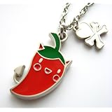 Tokidoki Red Chili Pepper Necklace at Tokidoki