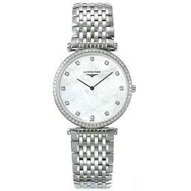 Longines Watches Longines La Grande Classique with Diamond Bezel and Diamond Hour Markers Mens... by Longines