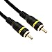 50 FT RCA Male Cable Audio Video Python Gold Shielded Home Theater Blue Home Theatre Cable Shielded AV Composite Cable TV / VCR Hook-Up