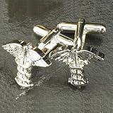 Caduceus Cufflinks for the Medical Professional