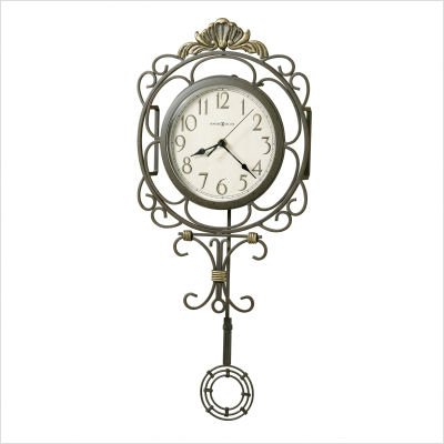 Nicole Wrought - Iron Quartz Wall Clock Picture