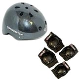 Razor Ripstik Deluxe Helmet and Pad Youth Accessory Bundle (Recommended Fit Ages 8-14)