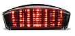 1994-2008 Ducati Monster Integrated Sequential LED Tail Lights Smoke Lens V2