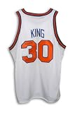 Bernard King New York Knicks Autographed/Hand Signed White Throwback Jersey Inscribed ''84-85 NBA Sc