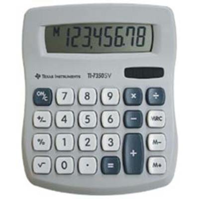 Texas Instruments SP/CS/44/7350/F TI Mini Desktop Calc - 12Pack