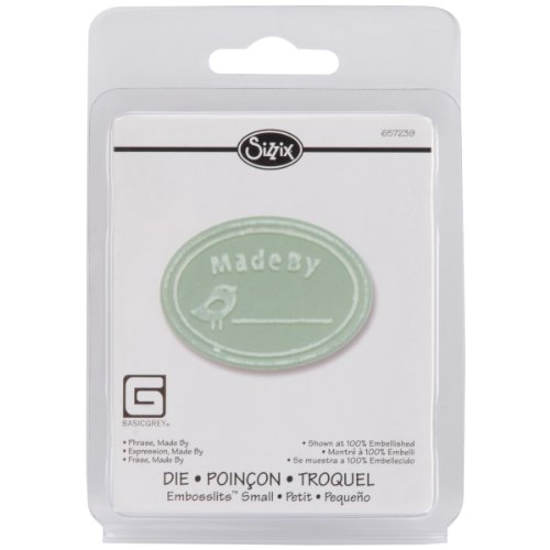 Sizzix - Basic Grey - Embosslits Die - Figgy 