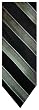 Men's Michael Kors Necktie Neck Tie Black, Green and Silver