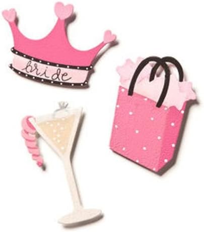 Embellish Your Story Bachelorette Party Magnets Set of 3 Asst. - Photo Frame Embellish E00023EYS