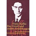 Das Urteil und andere Erz�hlungen: Texte und Kommentar (Suhrkamp BasisBibliothek)
