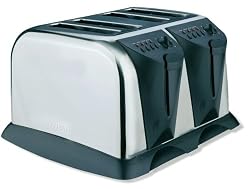 West Bend 4-Slice Toaster, Stainless Steel
