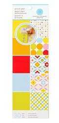 Martha Stewart Crafts Punch Pad 4'' X 12'' Brights By The Package