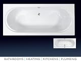 Aquaestil Amalfi 170 x 75cm Air Jet Whirlpool Bath