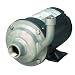 AMT Pump 5483-98 High Volume Straight Centrifugal Pump, Stainless Steel, 1 HP, 3 Phase, 230/460V, Curve C, 1-1/2" NPT Female Suction, 1-1/4" NPT Female Discharge Port