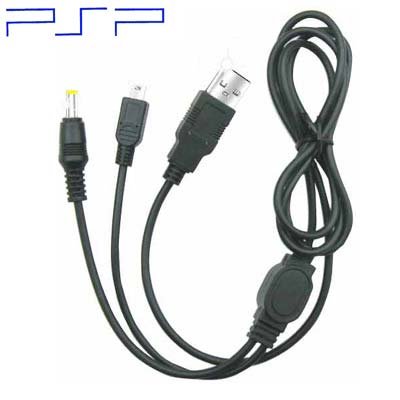 PSP Joytech USB Data & Charge Case