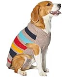 Chilly Dog Blanket Ragg Wool Shawl Dog Sweater, Medium