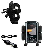 Toshiba G500 Auto Vent Holder with Car Charger - Uses Gomadic TipExchange