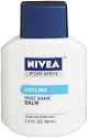 Nivea for Men Post Shave Balm, Cooling, 3.3-Ounce Container (Pack of 4)
