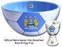 Man City Bowl & Egg Cup