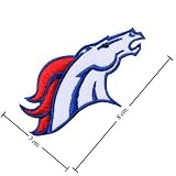 Denver Broncos Logo Embroidered Iron on Patches