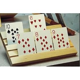  Deluxe Wood Card Holder