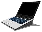Laptop Stand Low Profile - 1.25x12x9 Ergo Wedge