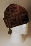 Fendi - Fendi Multi Brown Knit Skull Hat