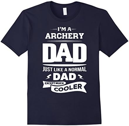 Men's Archery Dad T-shirt XL Navy