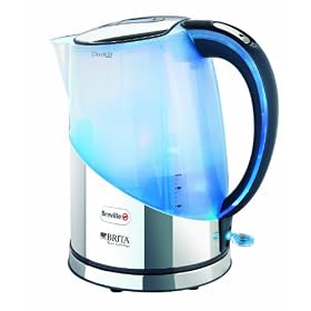 Breville VKJ096 Polished Stainless Steel Brita Filter Jug Kettle