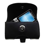 Horizontal Leather Case with Belt Clip/Loop for the Sony Ericsson k550i