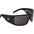 Gatorz Maxx Adult Outdoor Sunglasses w/ Free B&F Heart Sticker Bundle - Black/Grey