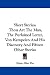Book Short Stories: Thou Art The Man, The Purloined Letter, Von Kempelen And His Discovery And Fifteen Other Stories