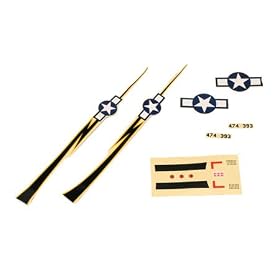 Decal Sheet: Micro P-51 from Toy RC Airplanes