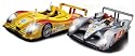 SCALEXTRIC Porsche RS Spyder and the Audi R10 TDI