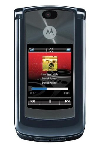 Motorola RAZR2 V8 Dark Pearl Grey Phone (Unlocked, Intl. Version) no U.S. Warranty