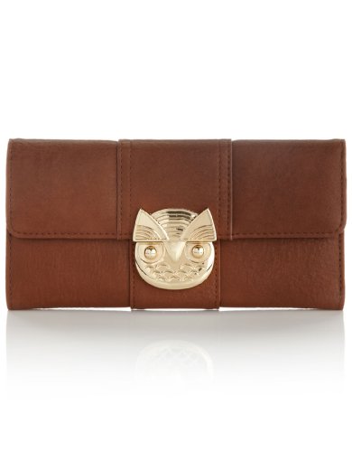 Accessorize Womens Ola Owl Lock Wallet