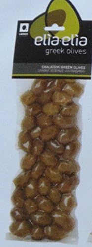 Elia-Elia Green Olives with Oregano From Greece - 100g/3.4oz