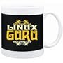 Mug Black " Linux GURU " Hobbies