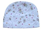 Butterflies and Hearts Baby Hat