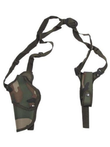 Pistolen Schulterholster links woodland
