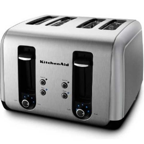 KitchenAid KMT411CU 4-Slice Toaster Countour Silver