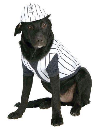 Baseball Player Pet Costume, X-Large