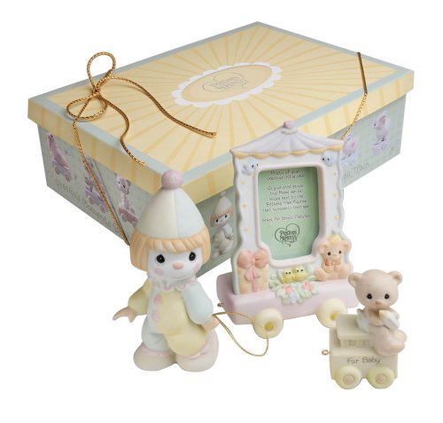 Precious Moments Set/3 Birthday Train Gift Set