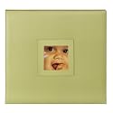 Earth-Tone Top-Load Scrapbook - Olive (12x12")