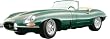1961 Jaguar E-Type Cabriolet, Assorted Colors