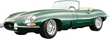 1961 Jaguar E-Type Cabriolet, Assorted Colors